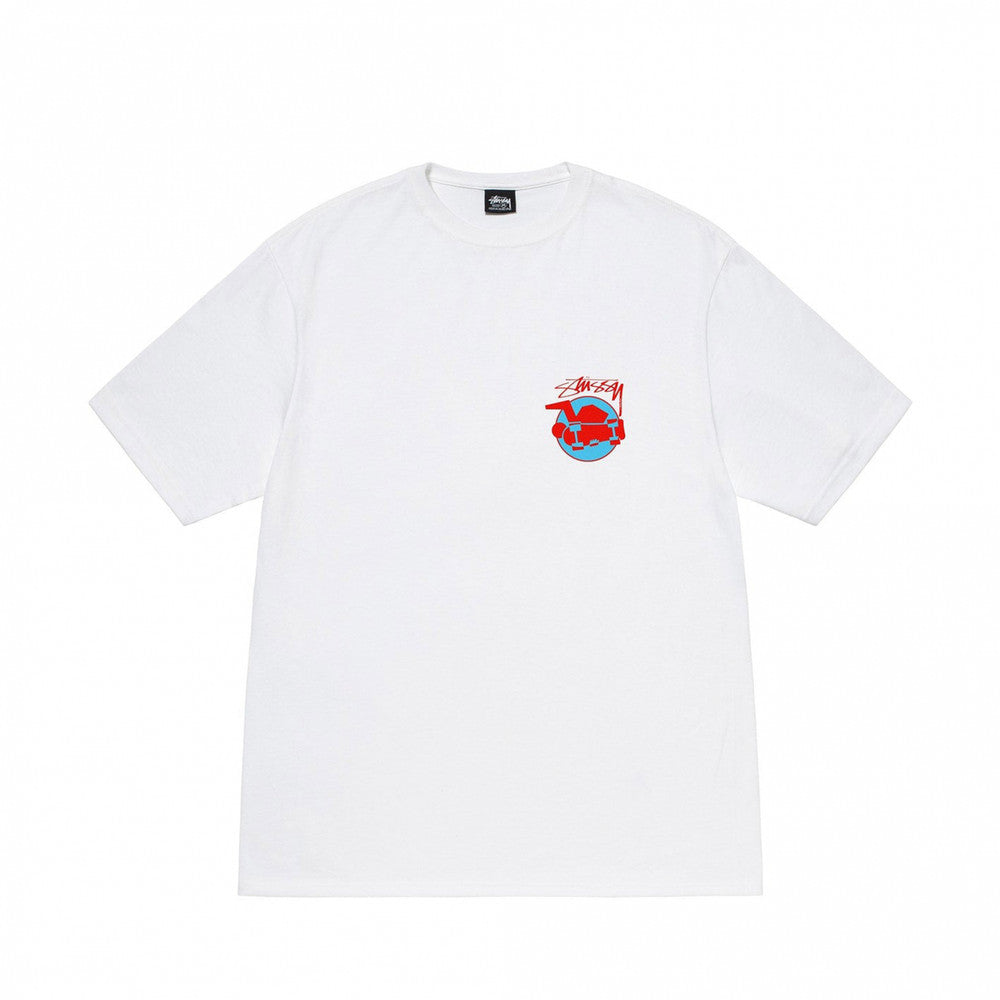 Stussy Skateman Tee - White