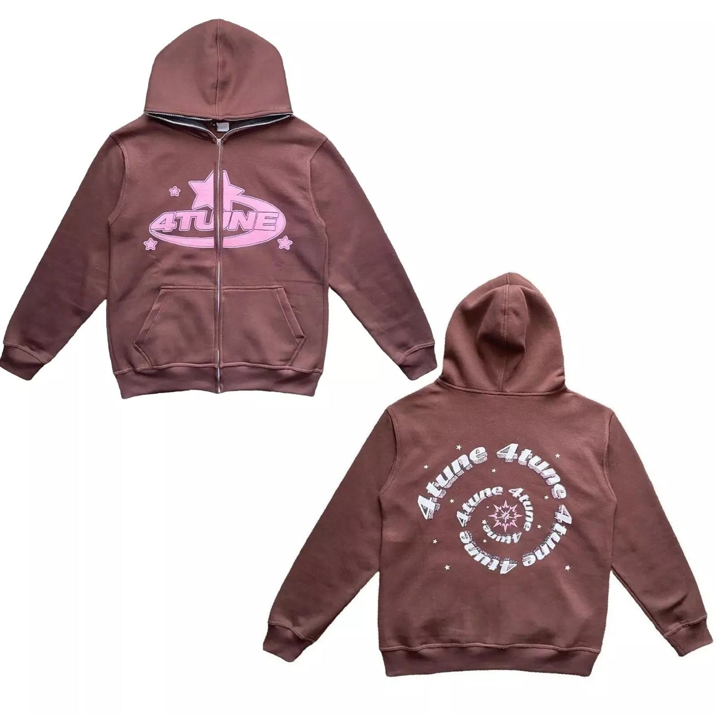 Y2K Zipup Hoodies 4TUNE