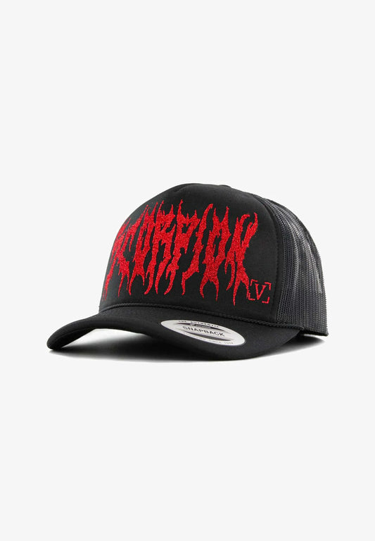 Vlizada Hologram Scorpion Cap Red/Black