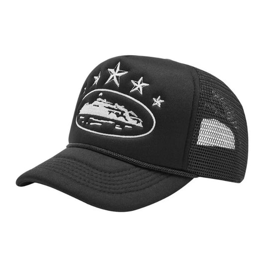 Casquette trucker Corteiz 5 Starz Black