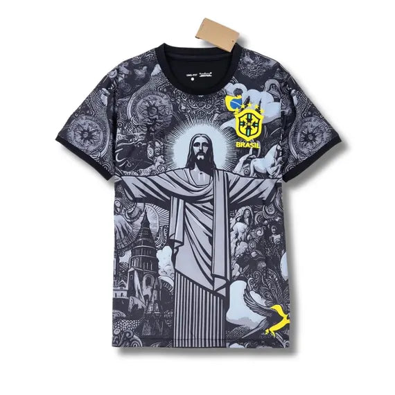 Brazil X Jesus Edition Football Jersey